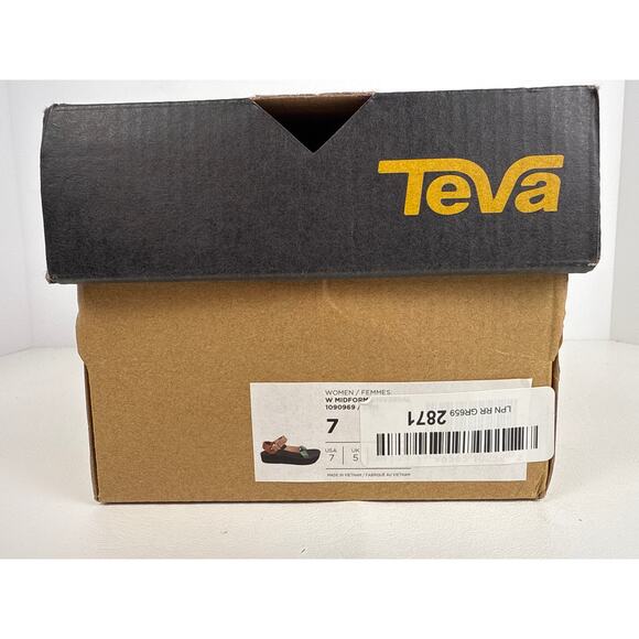 Teva Midform Universal Sandal Women's 7 Adjustable Strap WP Clay Multi Color - Picture 9 of 9